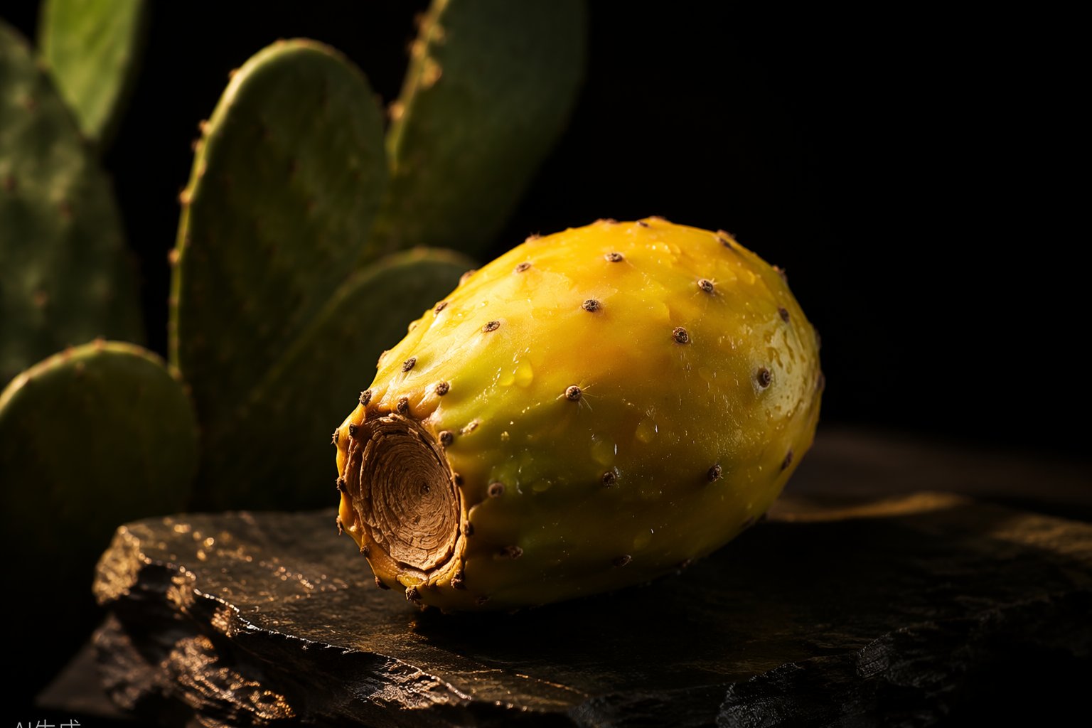 Figuier de barbarie chargé de fruits